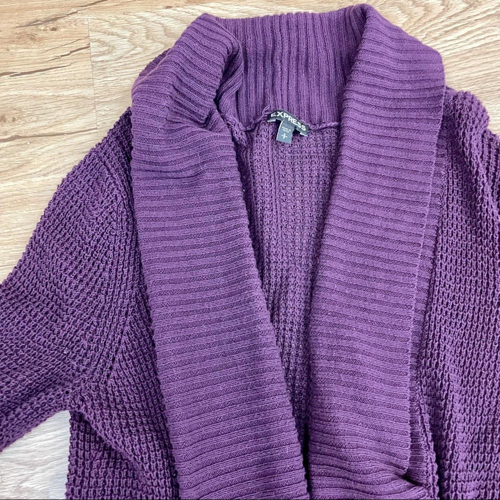 Express Waffle Knit Sweater - Picture 3 of 5